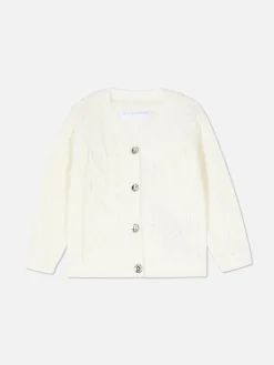 Enfant Primark Pulls Et Gilets|Cardigan En Maille Torsadée