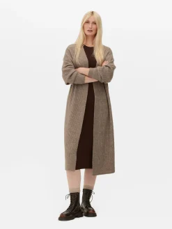 Femme Primark Pulls Et Gilets|Cardigan Long Côtelé