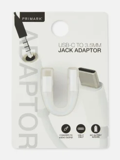 Primark Chargeurs|Câble Adaptateur Jack Audio USB-C