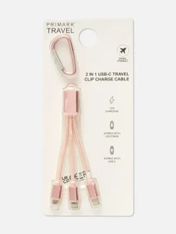 Primark Chargeurs|Câble De Chargeur 2-en-1