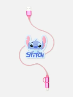 Primark Chargeurs|Câble USB En Forme De Disney Stitch