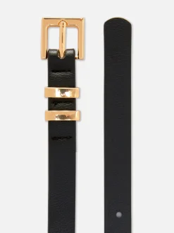 Femme Primark Ceintures|Ceinture à Boucle Carrée