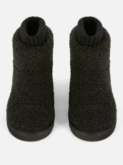 Femme Primark Chaussons|Chaussons Bottines Effet Mouton Retourné