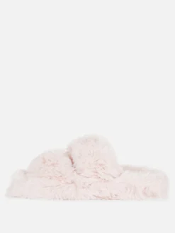 Femme Primark Chaussons|Chaussons Duveteux à Double Bride