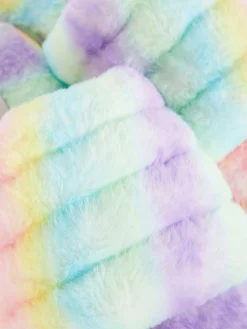 Enfant Primark Chaussons|Chaussons En Fausse Fourrure Effet Dégradé