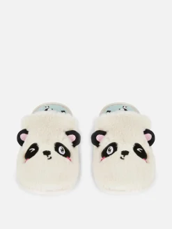 Enfant Primark Chaussons|Chaussons Mules à Motif Panda En 3D