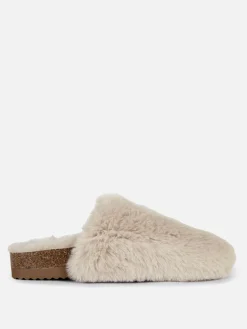 Femme Primark Chaussons|Chaussons Mules Duveteux