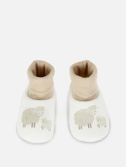 Primark Chaussons|Chaussons|Chaussons-chaussettes à Motif Mouton