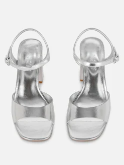 Femme Primark Chaussures À Talons|Chaussures à Talons Carrés Et Bride Incurvée Coupe Large