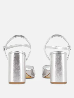 Femme Primark Chaussures À Talons|Chaussures à Talons Carrés Et Bride Incurvée Coupe Large