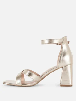 Femme Primark Chaussures À Talons|Chaussures à Talons Larges Avec Brides Croisées