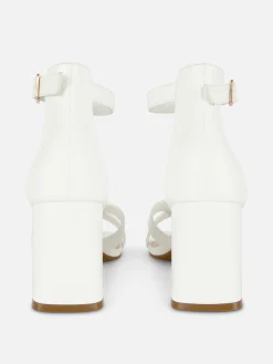 Femme Primark Chaussures À Talons|Chaussures à Talons Larges Avec Brides Croisées