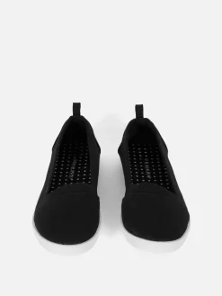 Femme Primark Baskets|Chaussures Sans Lacets En Toile