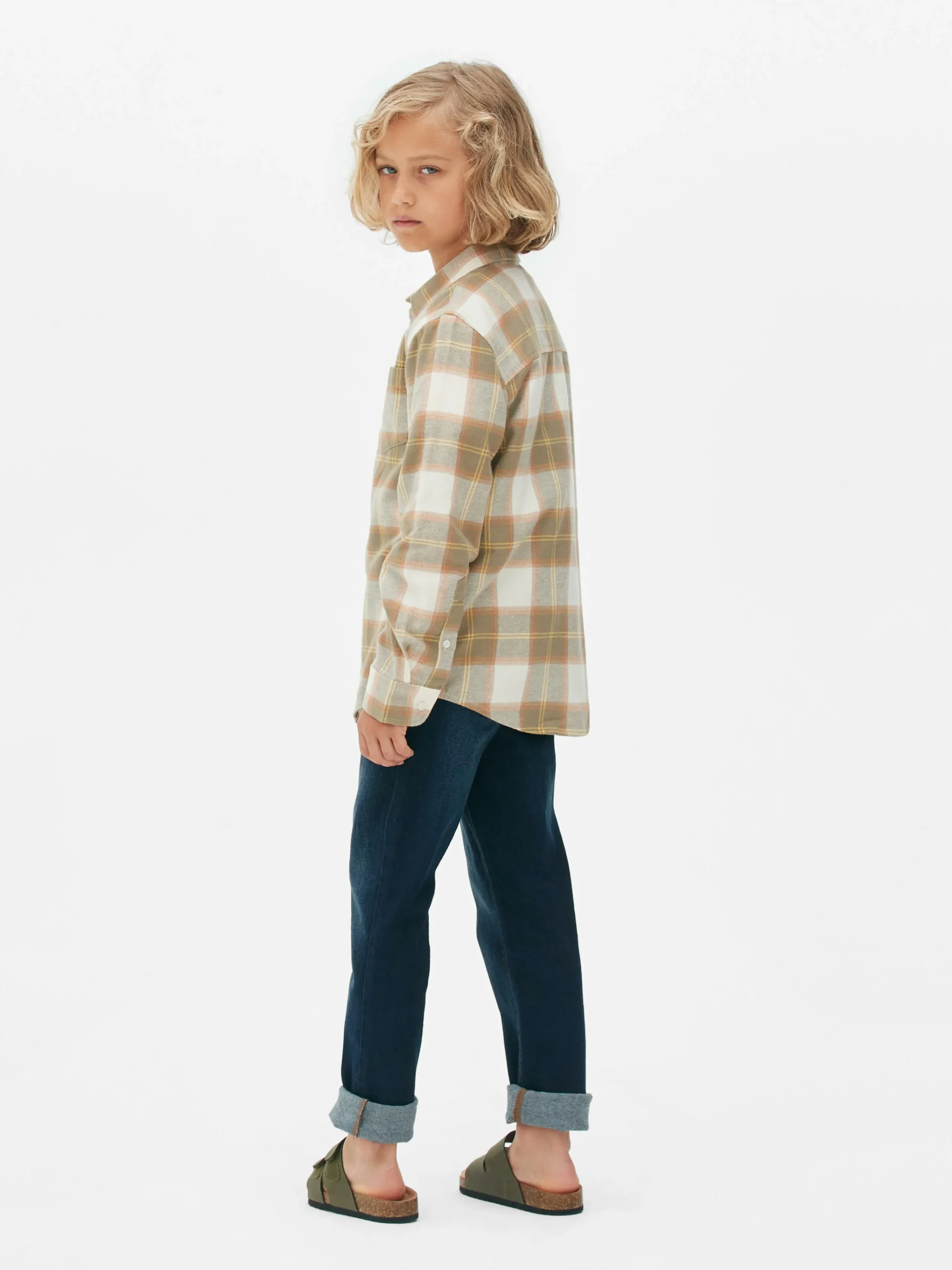 Enfant Primark Chemises|Chemise à Carreaux à Manches Longues