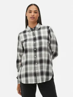 Femme Primark Chemises Et Blouses|Chemise Boutonnée à Carreaux