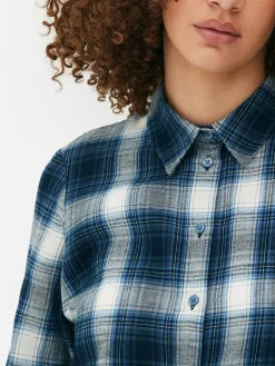Femme Primark Chemises Et Blouses|Chemise Boutonnée à Carreaux