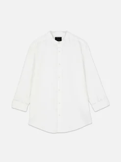 Homme Primark Chemises|Chemise Boutonnée à Manches Retroussées