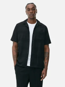 Homme Primark Chemises|Chemise Boutonnée à Manches Courtes