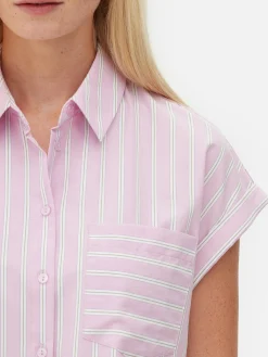 Femme Primark Chemises Et Blouses|Chemise Courte à Manches Courtes