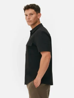 Homme Primark Chemises|Chemise Droite à Manches Courtes Kem