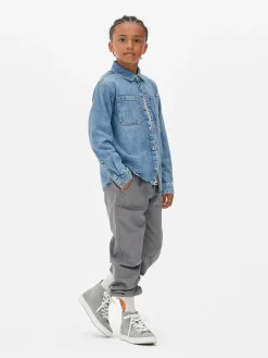 Enfant Primark Chemises|Chemise En Jean à Manches Longues