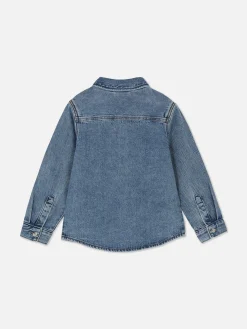Enfant Primark Chemises|Chemise En Jean Boutonnée