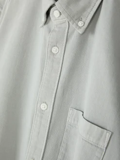 Homme Primark Chemises|Chemise En Sergé De Coton à Manches Longues