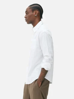 Homme Primark Chemises|Chemise Jacquard à Manches Longues