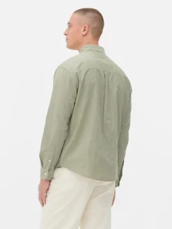 Homme Primark Chemises|Chemise Jacquard à Manches Longues