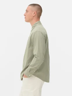 Homme Primark Chemises|Chemise Jacquard à Manches Longues