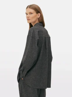 Femme Primark Chemises Et Blouses|Chemise Mouchetée à Manches Longues à Coordonner The Edit