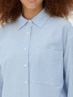 Femme Primark Chemises Et Blouses|Chemise Oxford à Rayures