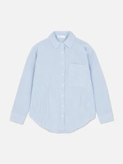 Femme Primark Chemises Et Blouses|Chemise Oxford à Rayures