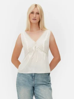 Femme Primark Chemises Et Blouses|Chemisier Sans Manches à Col En V