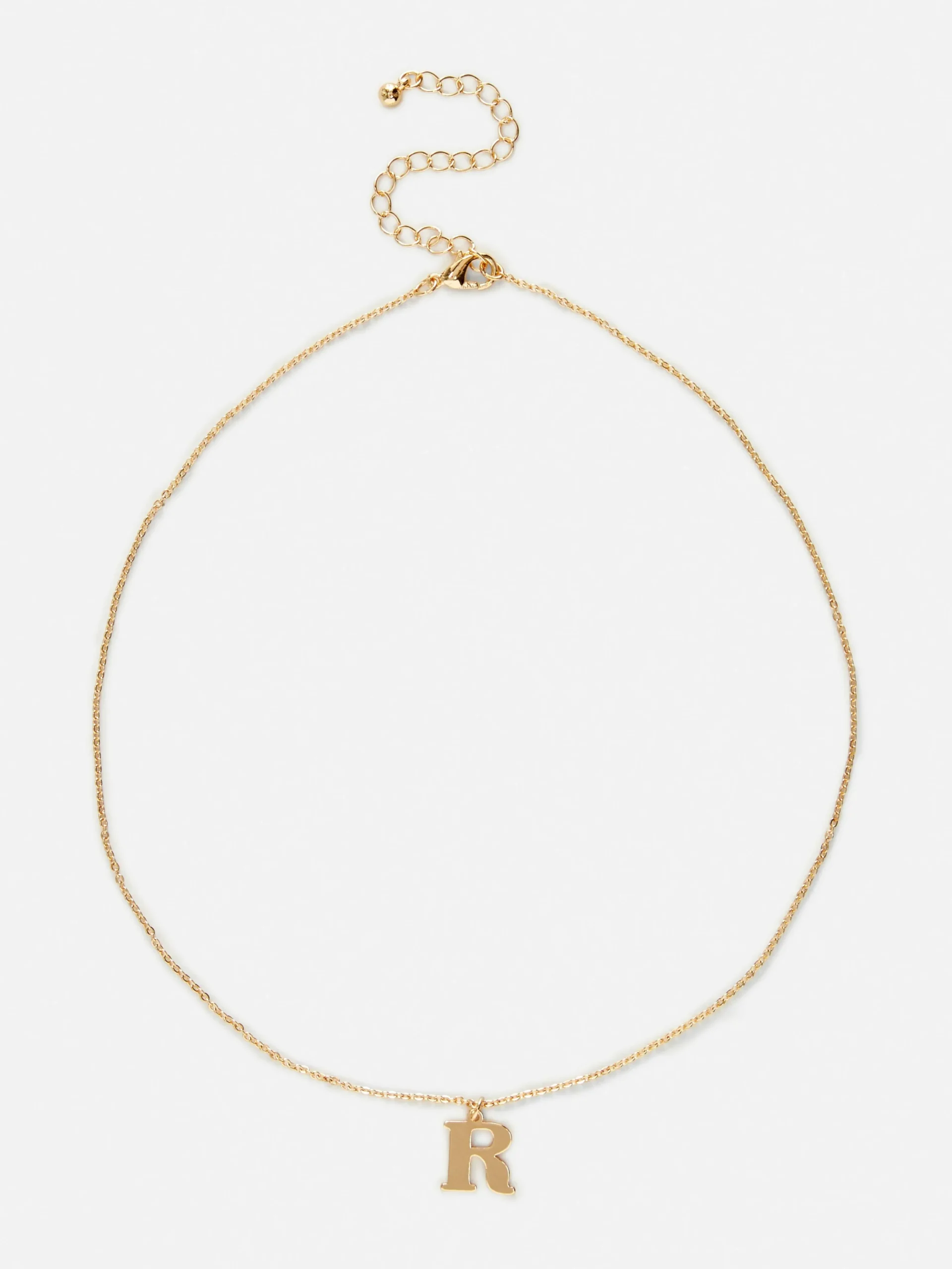 Femme Primark Bijoux|Collier Chaîne à Breloque Initiale