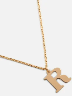 Femme Primark Bijoux|Collier Chaîne à Breloque Initiale
