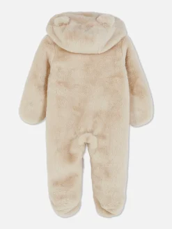 Primark Grenouillères Et Gigoteuses|Combipilote Ours En Fausse Fourrure