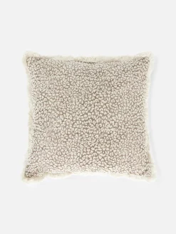 Primark Coussins Et Housses De Coussins|Coussin à Motif Léopard Et Franges