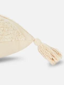 Primark Coussins Et Housses De Coussins|Coussin Oblong Tufté à Pampilles