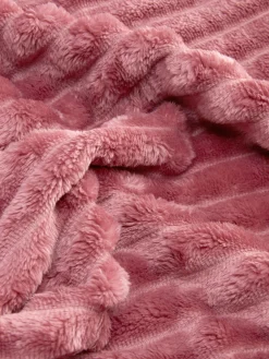 Primark Couvertures Et Jetés De Lit|Couverture Côtelée Duveteuse Ultra-douce