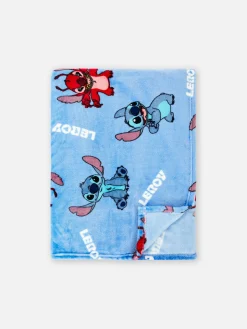 Primark Couvertures Et Jetés De Lit|Couverture En Molleton Disney Stitch & Leroy