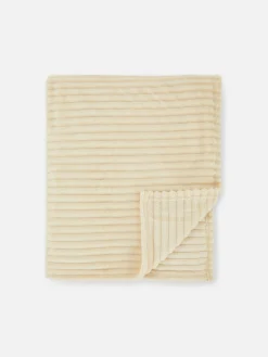 Primark Couvertures Et Jetés De Lit|Couverture Large Côtelée