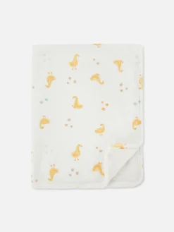 Enfant Primark Linge De Lit Et Couvertures|Couverture Pour Bébé à Imprimé Canard