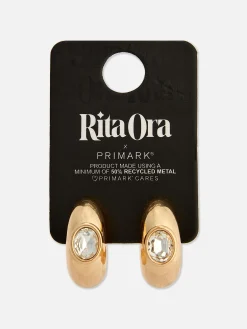 Femme Primark Bijoux|Créoles épaisses à Fausses Gemmes Rita Ora