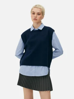 Femme Primark Chemises Et Blouses|Débardeur Chemise 2-en-1 Superposé