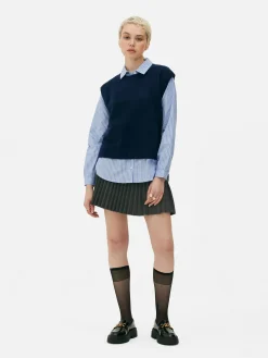 Femme Primark Chemises Et Blouses|Débardeur Chemise 2-en-1 Superposé