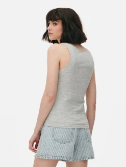 Femme Primark Hauts Et T-Shirts|Débardeur Décolleté En Tissu Stretch