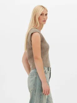 Femme Primark Pulls Et Gilets|Débardeur Tricoté à Col En V