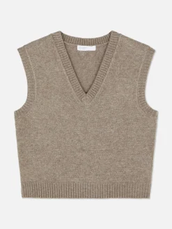 Femme Primark Pulls Et Gilets|Débardeur Tricoté à Col En V