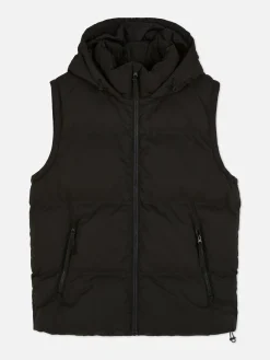 Homme Primark Manteaux Et Vestes|Doudoune Sans Manches à Capuche